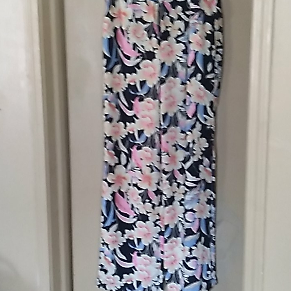 Floral print pants